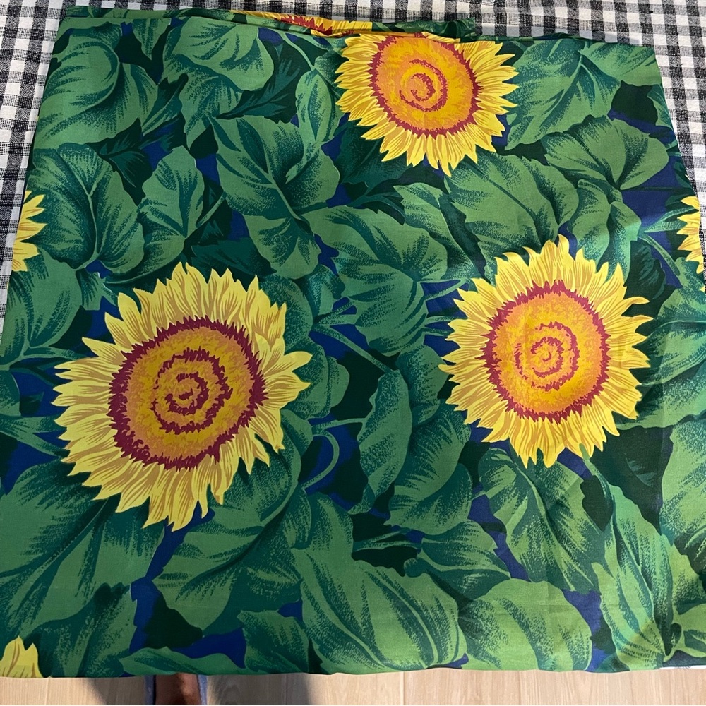Sunflower shower curtain